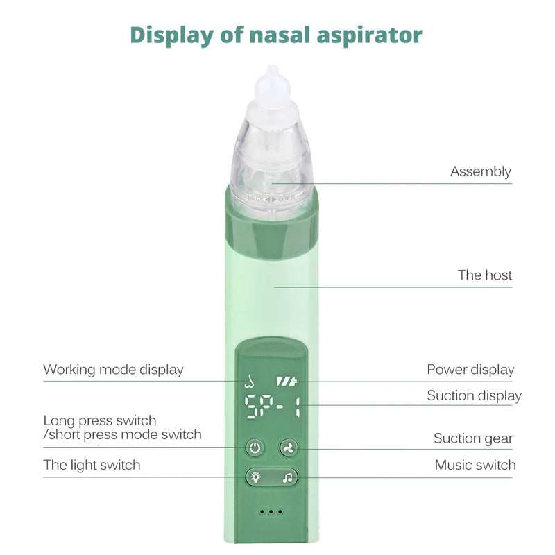 Aspirador Nasal para Bebês