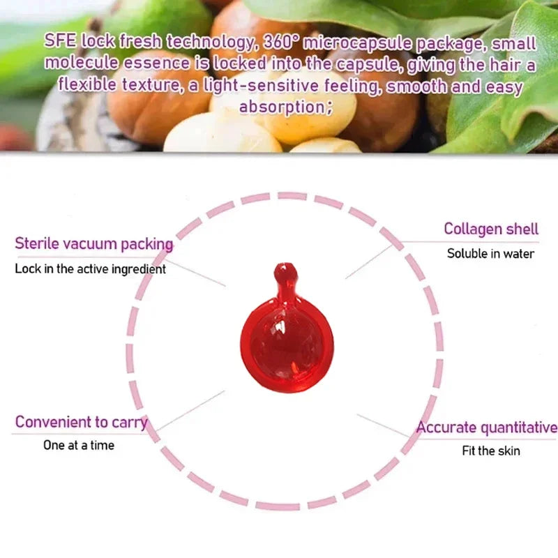 Cápsula Mágica de vitamina para cabelo