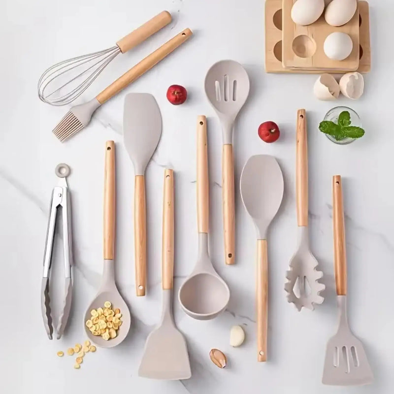 Kit de cozinha de silicone 12pcs